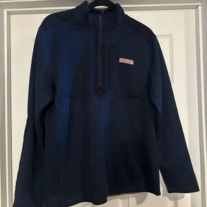Men’s Vinyard Vines Navy Pullover Sweatshirt